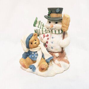Cherished Teddies Mitch Friendship Never Melts Away Enesco 269735 4.5" Figurine